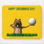 "Rude Awakening" Groundhog Day Mousepad mousepads
