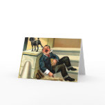 RUDE AWAKENING Vintage Dog Art cards