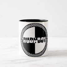 Rude Boy Checker Mug