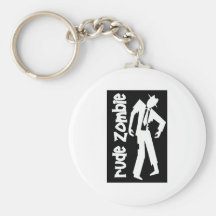 Rude Boy Zombie Key Chains