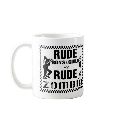 Rude boys and girls for rude zombie mug by RudeZombie757
