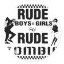 Rude boys and girls for rude zombie stickers by RudeZombie757 Rude boys and girls for rude zombie stickers