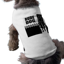 Rude Dog Doggie Tee pet clothing