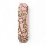 Rude Dog in pink &amp; brown Skate Boards