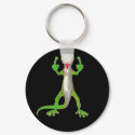 Rude Gecko Lizard keychains