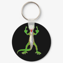 Rude Gecko Lizard keychains