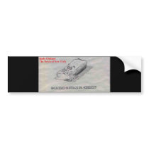 Rude He Hooligani, the real view of Rude He. bumper stickers by maximus7 Rude He Hooligani, the real view of Rude He. bumper stickers