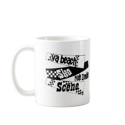 Rude Zombie ska scene Mugs by RudeZombie757