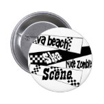 Rude Zombie ska scene Pinback Button