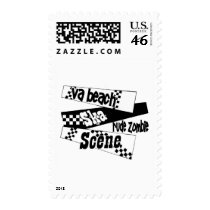 Rude Zombie ska scene postage