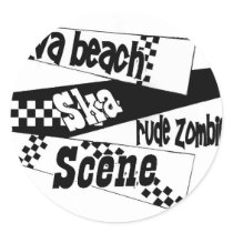 Rude Zombie ska scene stickers by RudeZombie757 Rude Zombie ska scene stickers