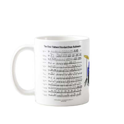 rudiments drum-kit mug by Snapshot409
