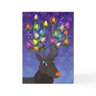 Rudolf Christmas Card by rclord