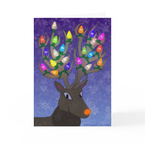 Rudolf Christmas Card by rclord Rudolf Christmas Card