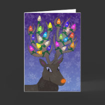 Rudolf Christmas Card