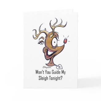 rUdOlF dA rEiNdEeR Christmas Cards
