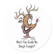 rUdOlF dA rEiNdEeR stickers
