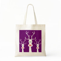 RUDOLF & FAMILY BAG WHIT + PURPLE