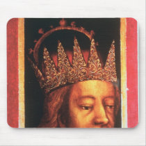 Rudolf IV, Emperor of Austria and Tyrol , c.1360 Mouse Pads