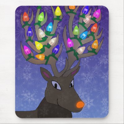 Rudolf Mousepad by rclord