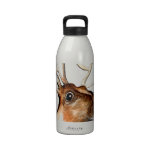 Rudolf the red nosed reindeer reusable water bottle
