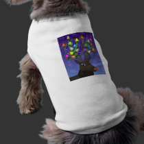 Rudolf with Lights Pet Clothing pet clothing