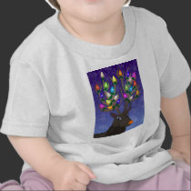 Rudolf with Lights Shirt