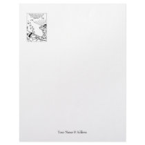 Rudolph and I Personalized Letterhead