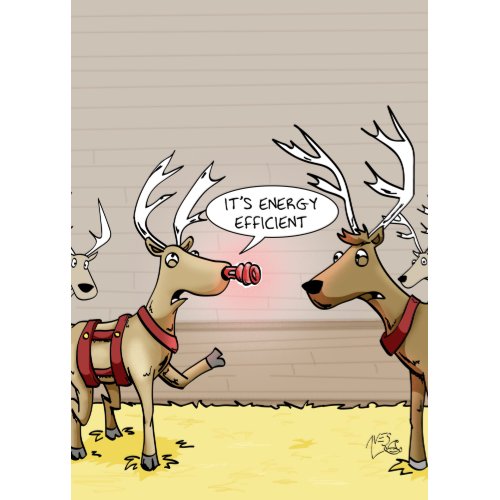 Rudolph card