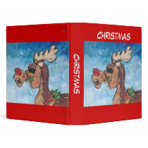 Rudolph Christmas binder by kewzoo Rudolph Christmas binder