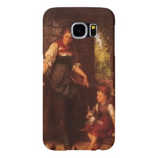 "Rudolph Epp - The Chickens" Cell Phone Case Samsung Galaxy S6 Cases