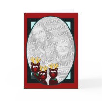 Rudolph Family cards by ickledink Rudolph Family cards