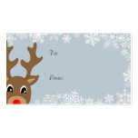 Rudolph Gift Tags
