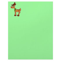 rudolph in bells letterhead design