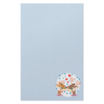 Rudolph in love stationery
