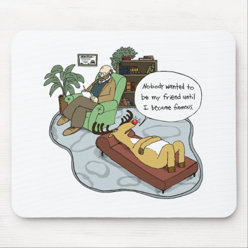 Rudolph in Therapy mousepad