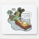 Rudolph in Therapy Mouse Pads