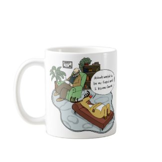 Rudolph in Therapy mug