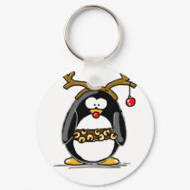Rudolph penguin keychains by penguinality Rudolph penguin keychains