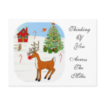 Rudolph Post Card