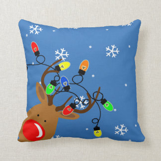 rudolph the red nosed reindeer pillow