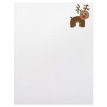 Rudolph Reindeer Customized Letterhead