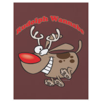 rudolph reindeer wannabe puppy dog flyer design