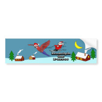 Rudolph the Parrot bumper stickers by RCGDesign001 Rudolph the Parrot bumper stickers