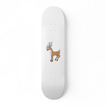 Rudolph the red nose Reindeer Skate Board