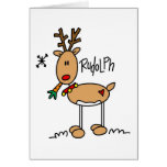 Rudolph The Red Nosed Reigndeer Card