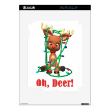 Rudolph the Red Nosed Reindeer Gets Tangled Up Skins For The iPad 2