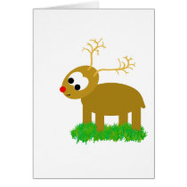 Rudolph the red nosed reinder cards