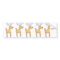 Rudolph the Reindeer bumper sticker bumper stickers