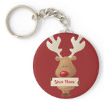 Rudolph the reindeer Keychain
